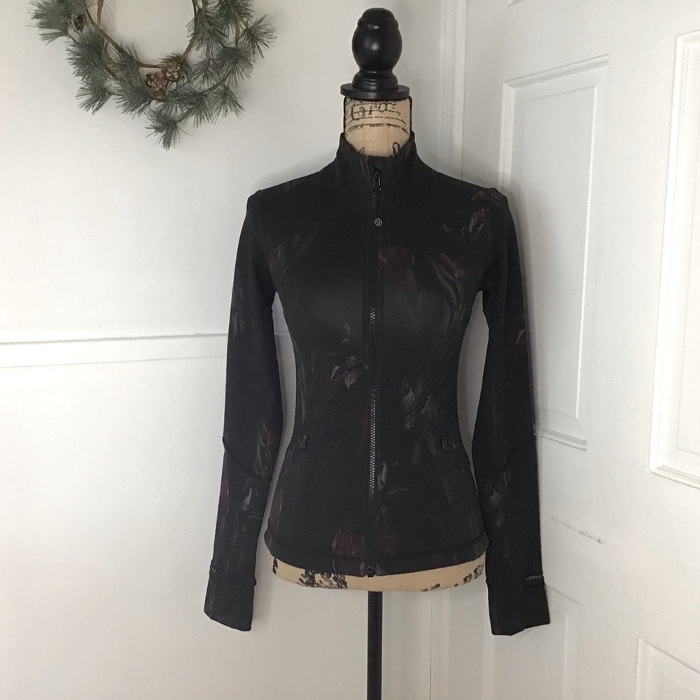 Lululemon Forme Jacket Cuffins Midnight Iris Multi